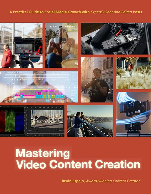 Mastering Video Content Creation: A Practical Guide to Social Media Growth with Expertly Shot and Edited Posts - The Page and Prose Booksellers