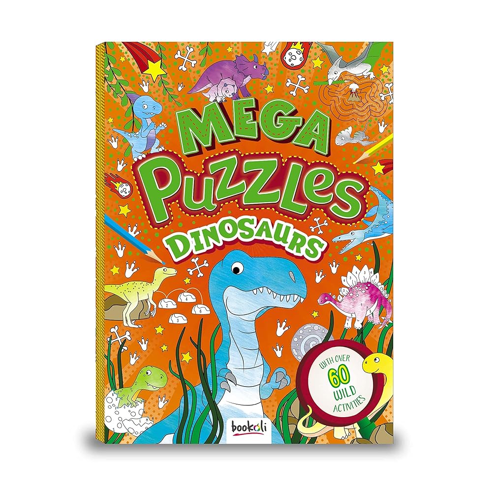 Mega Puzzles Dinosaurs - The Page and Prose Booksellers