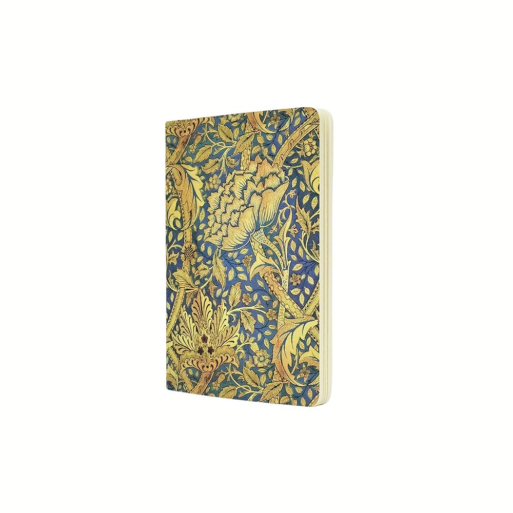 Morris Windrush A5 Unlined Softcover Cahier, 80pg, 100GSM by Paperblanks (William Morris) - The Page and Prose Booksellers