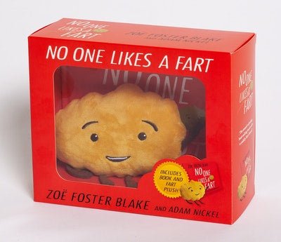 No - One Likes a Fart (Hardback Book and Plush Toy Set) - The Page and Prose Booksellers