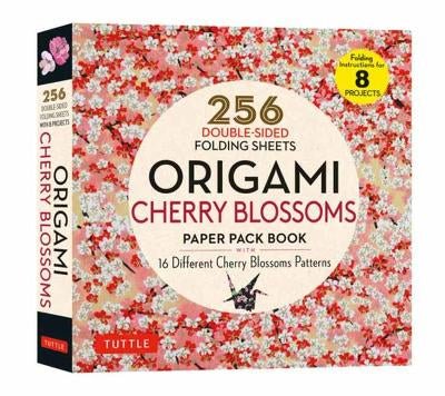Origami Cherry Blossoms Paper Book 256 Double - Sided Sheets - The Page and Prose Booksellers