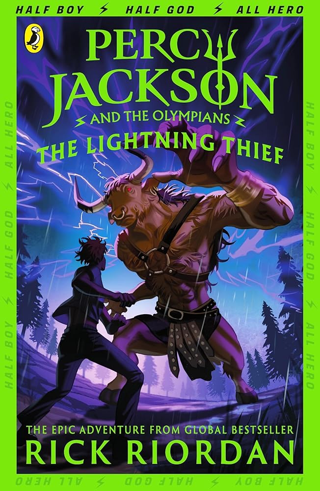 Percy Jackson and the Lightning Thief (Book 1) - The Page and Prose Booksellers