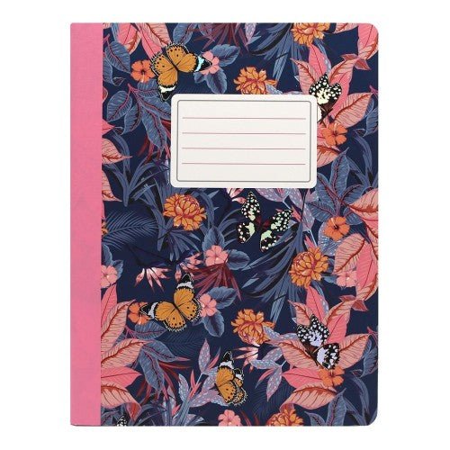 Pukka Bloom Composition Notebook Blue - The Page and Prose Booksellers