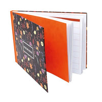 Pukka Bloom Guest Book Black - The Page and Prose Booksellers