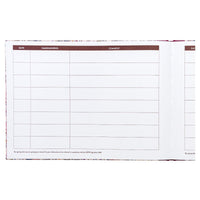 Pukka Bloom Visitors Book Cream - The Page and Prose Booksellers
