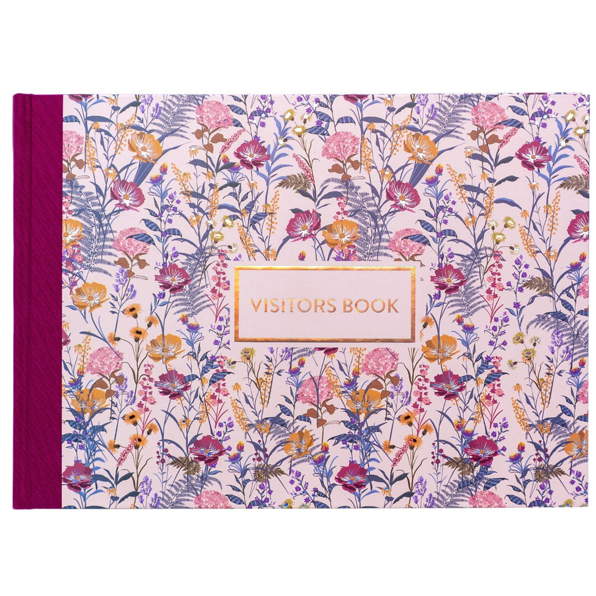 Pukka Bloom Visitors Book Cream - The Page and Prose Booksellers