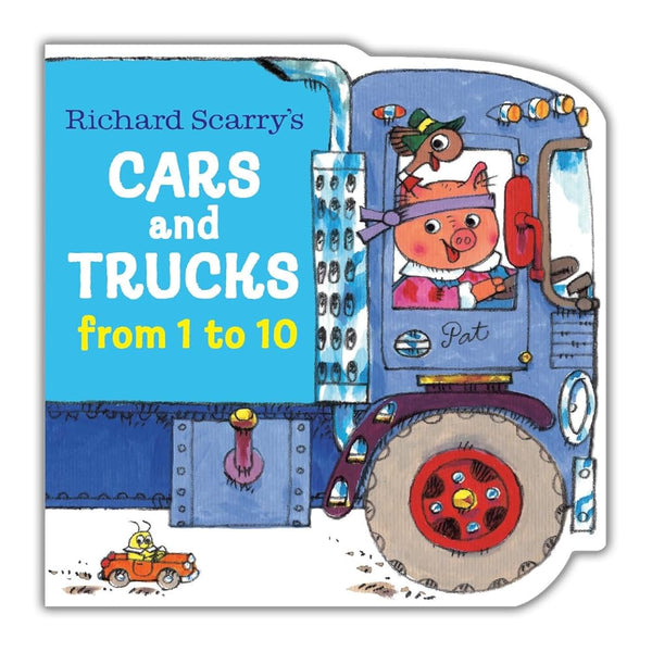 Richard Scarry's Cars and Trucks from 1 to 10 (A Chunky Book) - The Page and Prose Booksellers