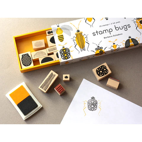 Stamps: Bugs Boxed Set of 25 Stamps & 2 Inkpads