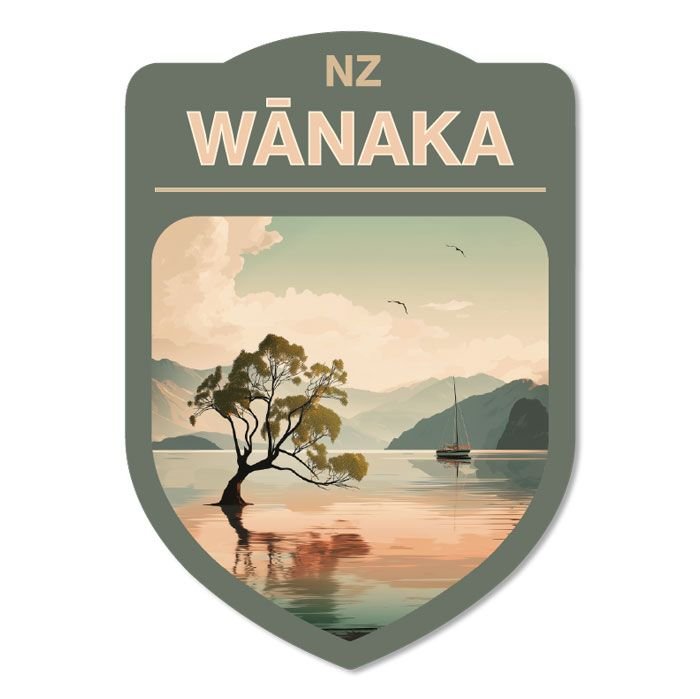 Sticker: Wānaka - The Page and Prose Booksellers