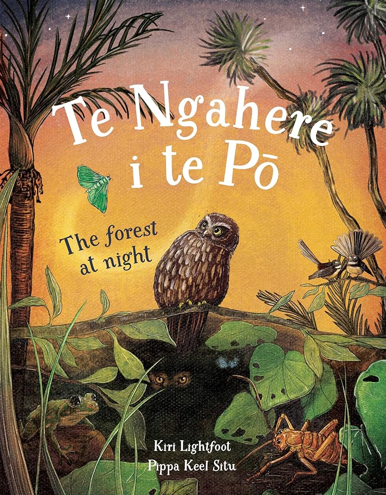 Te ngahere i te pō The forest at night - The Page and Prose Booksellers