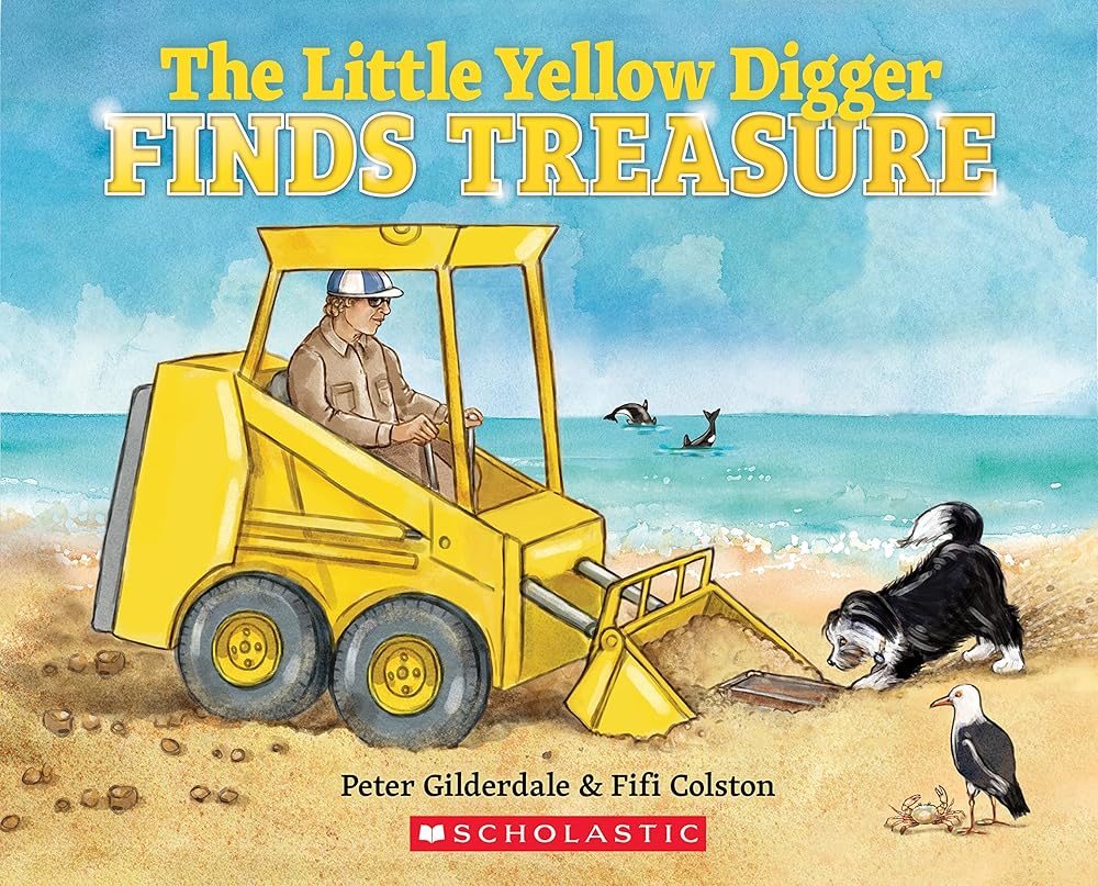 The Little Yellow Digger Finds Treasure - The Page and Prose Booksellers