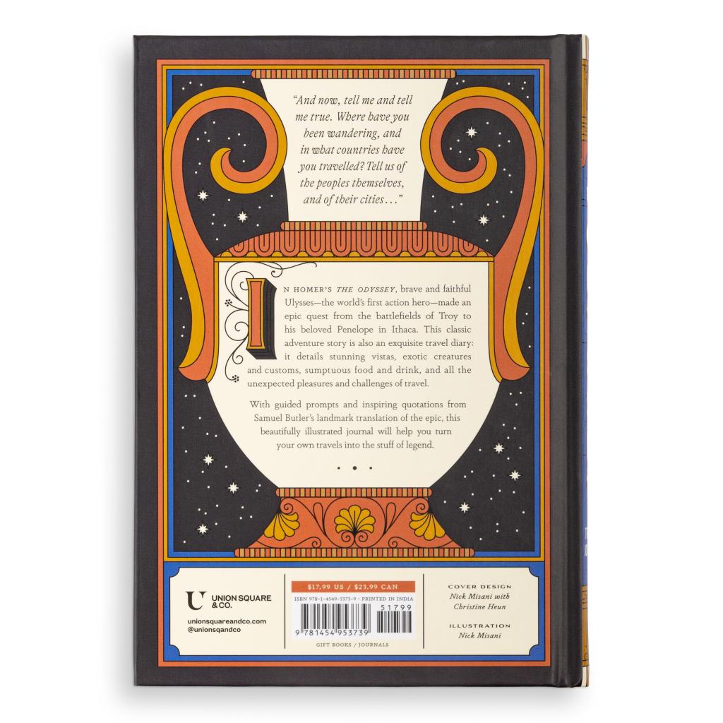 The Odyssey Travel Journal: A Memory Book Inspired by the Classic Tale of Adventure - The Page and Prose Booksellers