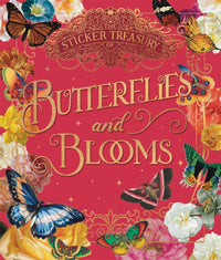 The Sticker Treasury of Butterflies and Blooms: An Eclectic Book of Stickers for Journaling, Collaging, Scrapbooking and More - The Page and Prose Booksellers