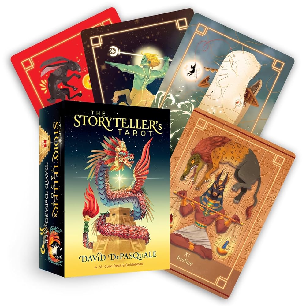 The Storyteller's Tarot: A 78 - Card Deck & Guidebook - The Page and Prose Booksellers