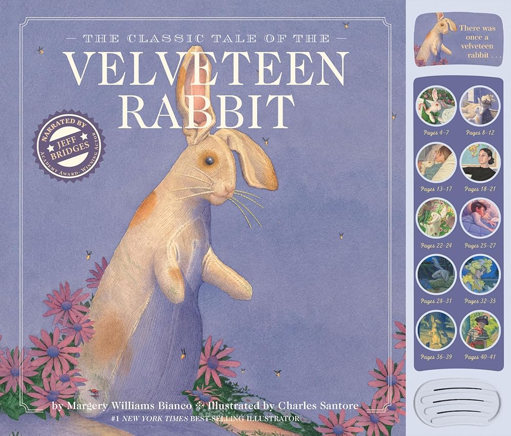 The Velveteen Rabbit: A Press and Play Storybook (Charles Santore Children's Classics) - The Page and Prose Booksellers
