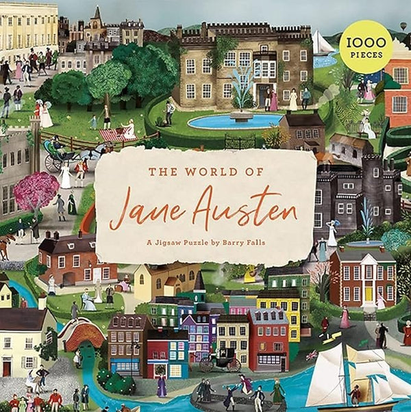 The World of Jane Austen 1000 Piece Puzzle - The Page and Prose Booksellers