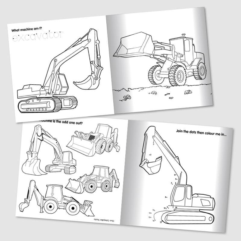 Tractor Ted Diggers Colouring Book