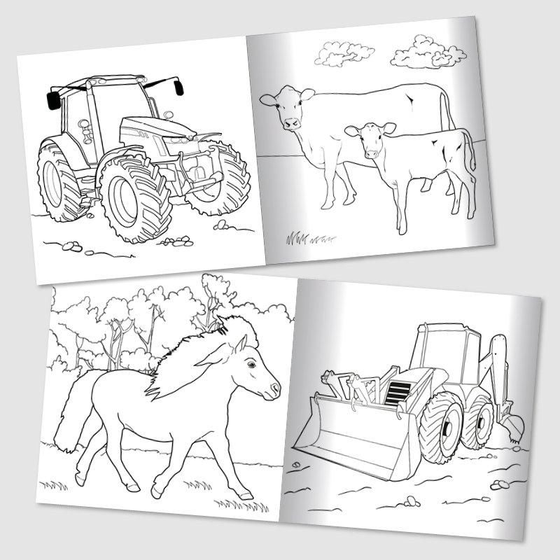 Tractor Ted & Friends Colouring Book