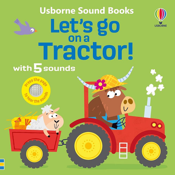 Usborne LETS GO ON A TRACTOR. - The Page and Prose Booksellers