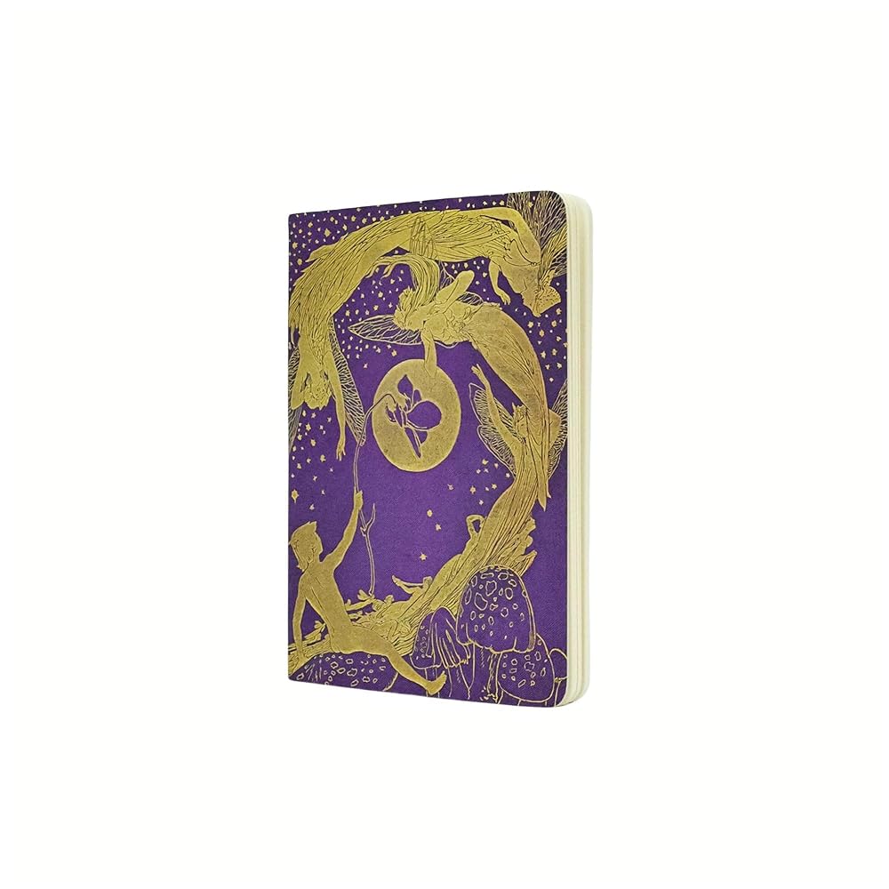 Violet Fairy A5 Lined Softcover Cahier, 80pg, 100GSM by Paperblanks (Lang's Fairy Books) - The Page and Prose Booksellers