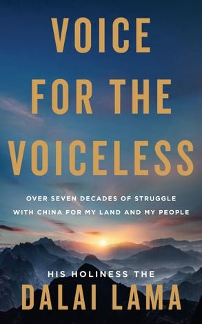 Voice for the Voiceless: Over Seven Decades of Struggle with China for My Land and My People - The Page and Prose Booksellers