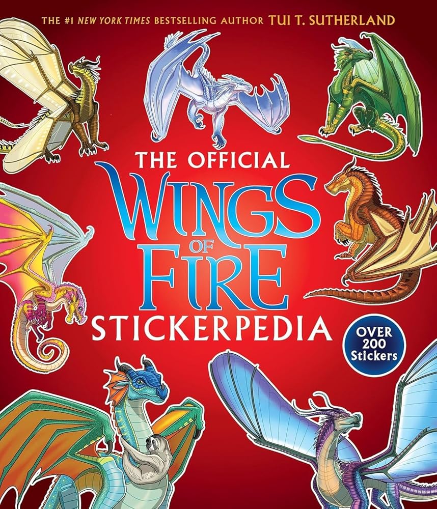 Wings of Fire: The Official Stickerpedia - The Page and Prose Booksellers